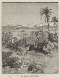 Cavalerie op Verkenning bij Suakin